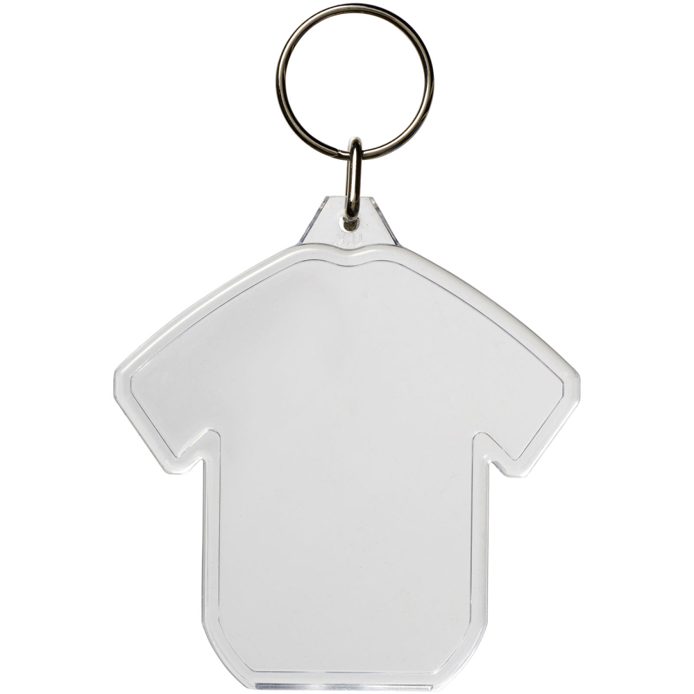 Clear Keychain in the Shape of a T-Shirt - Atherfield - Childswickham