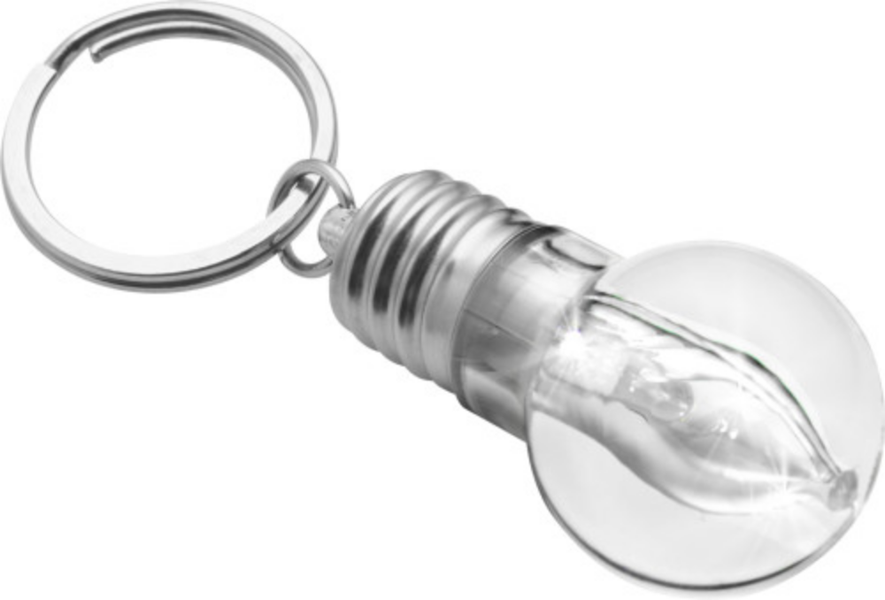 Schlüsselhalter in Glühbirnenform mit Batterien - Bad Goisern