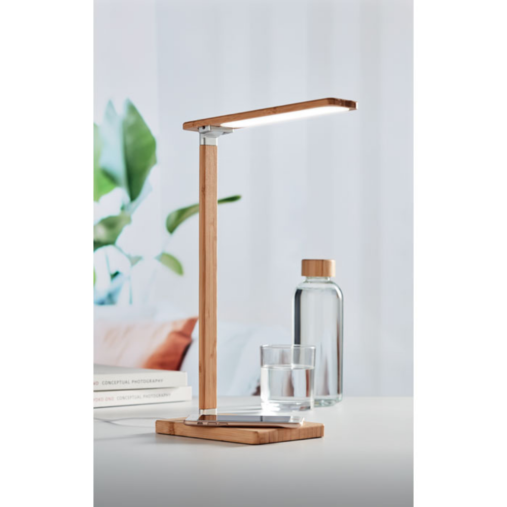 Lampada da tavolo in bambù a LED - Montegallo