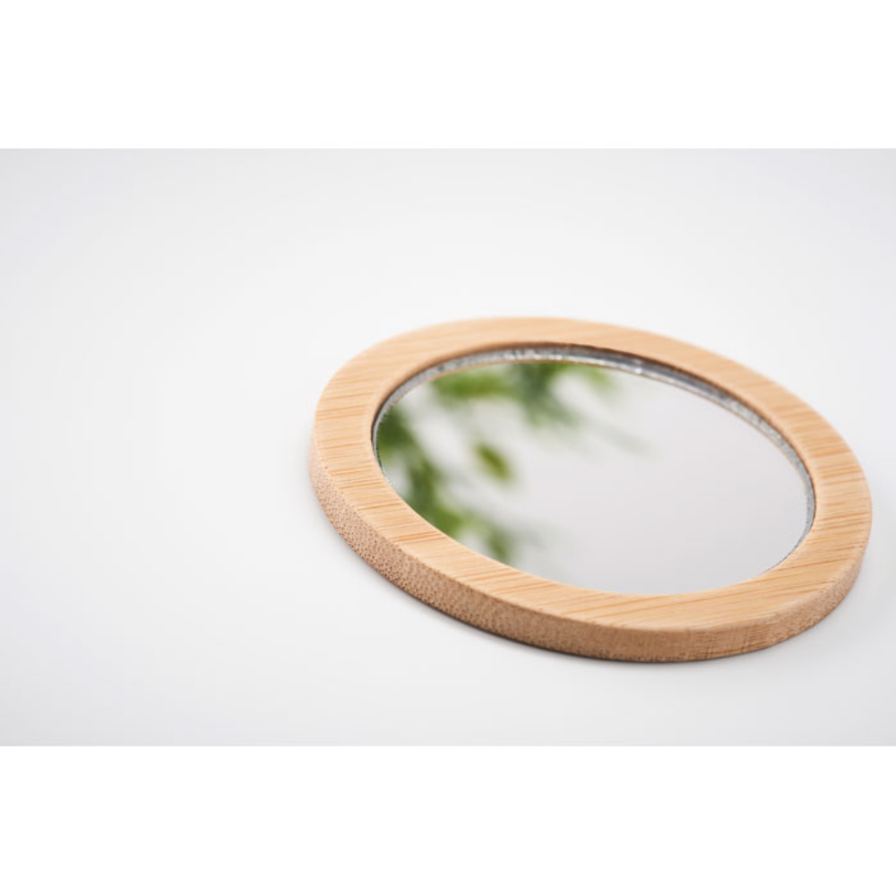 Specchio per il trucco in bambù - Scopello