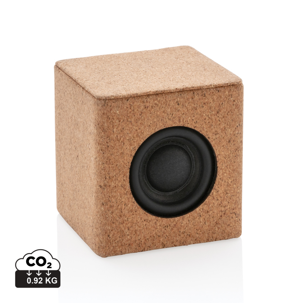 3W Wireless Speaker made of Natural Cork with Bluetooth 5.0 - Tollerton