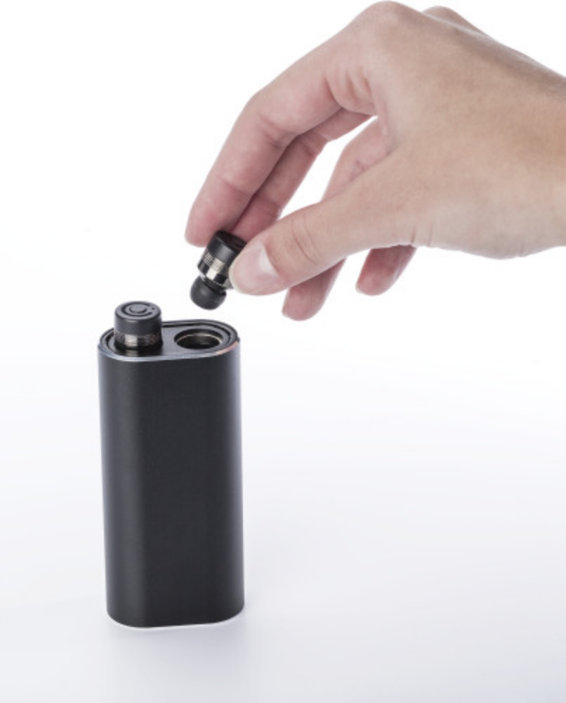 Batterie externe en aluminium avec écouteurs sans fil - Belesta
