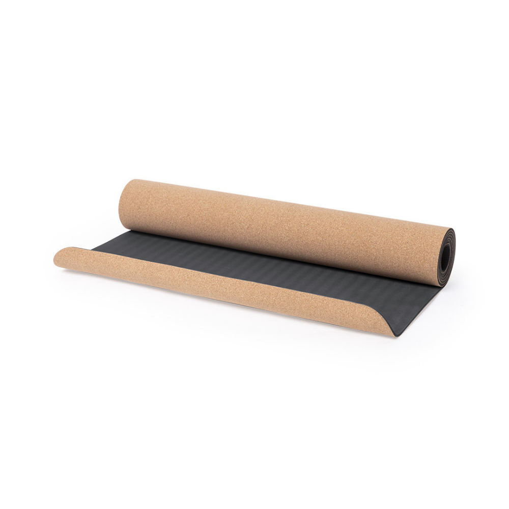 Natural Cork Non-Slip Yoga Mat - Minley