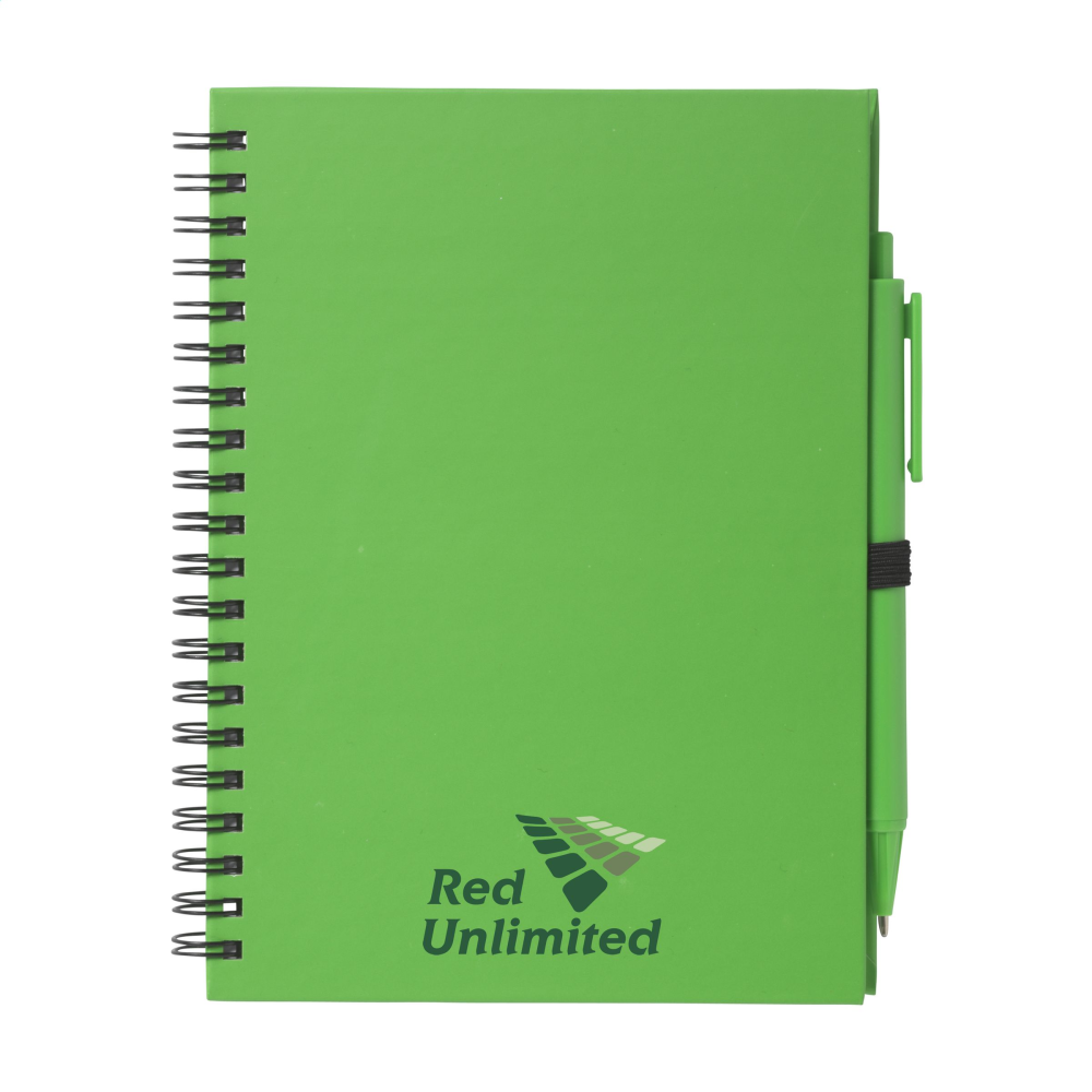 Broughton Astley Spiral Bound Notebook with Matching Pen - Ruthin