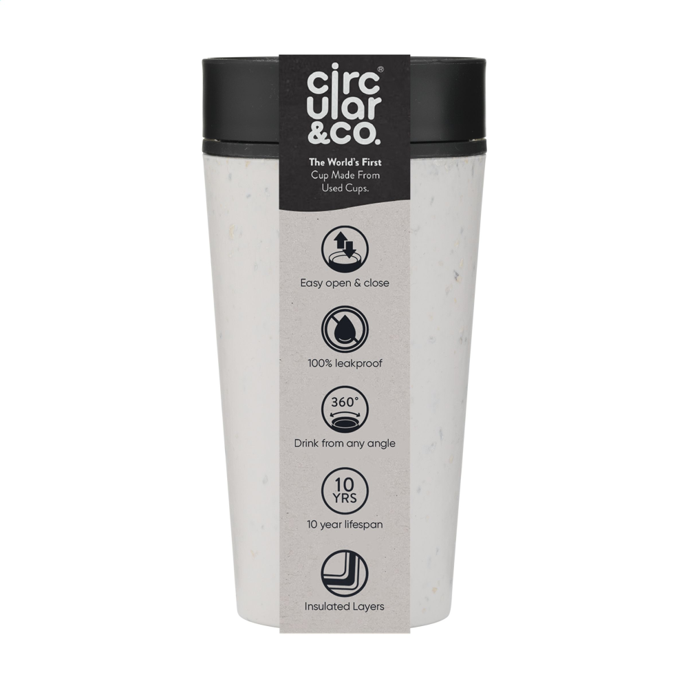 Circular&Co Recycled Coffee Cup 340 ml mug