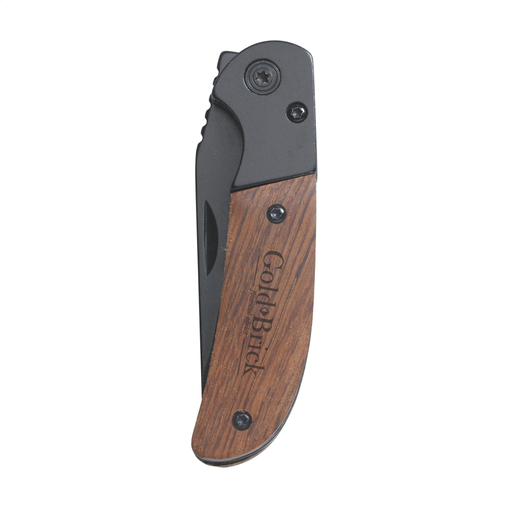 Stainless Steel Locking Pocket Knife - Barham Woods