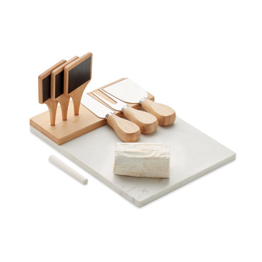 Set de tabla de mármol para servir queso - Ashford-in-the-Water - Hook Norton