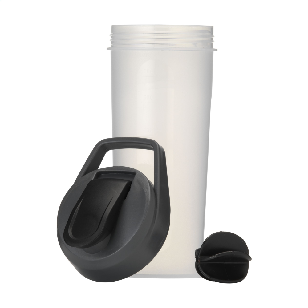 Shaker Proteico in Plastica senza BPA con Tracolla - Trezzo sull’Adda