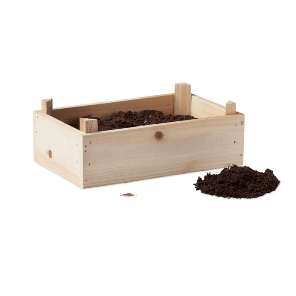 Tomato Growing Kit in a Wooden Crate Made in the EU - Halifax