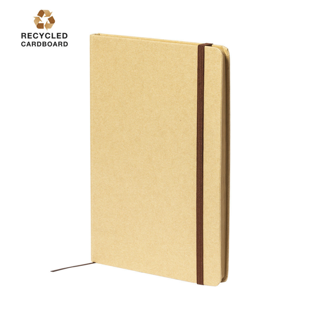 Cuaderno de tapa dura de cartón reciclado A5 - Bardallur