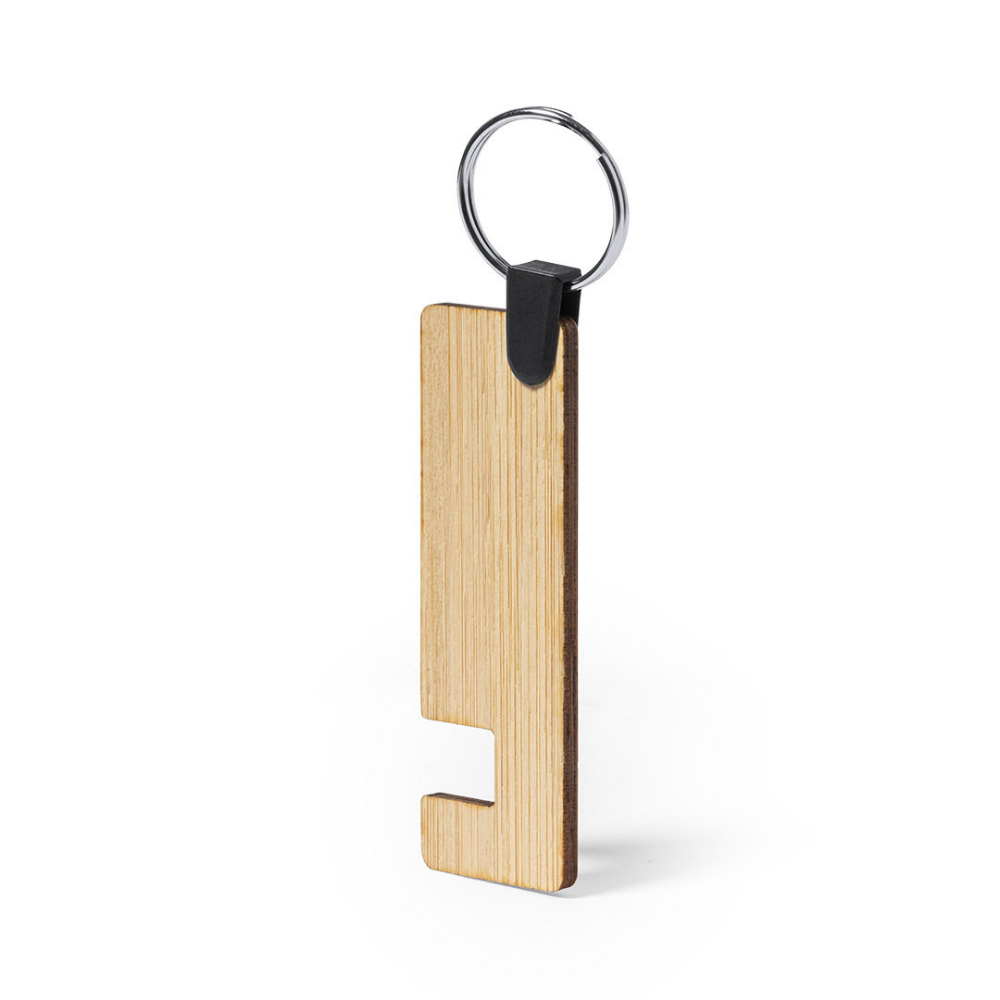 Nature Line Bamboo Keyring Holder for Smartphones and Tablets - Chatham
