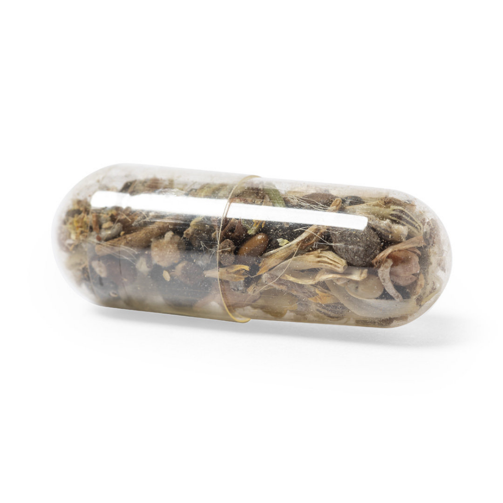 Carton recyclé personnalisé avec graines en capsule - Taim
