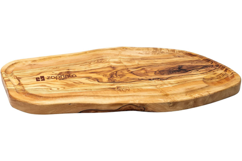 Planche de service personnalisée en bois d'olivier - Skive