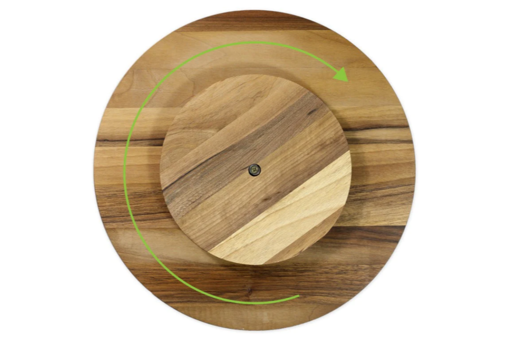 Walnut Rotating Board - Hordle