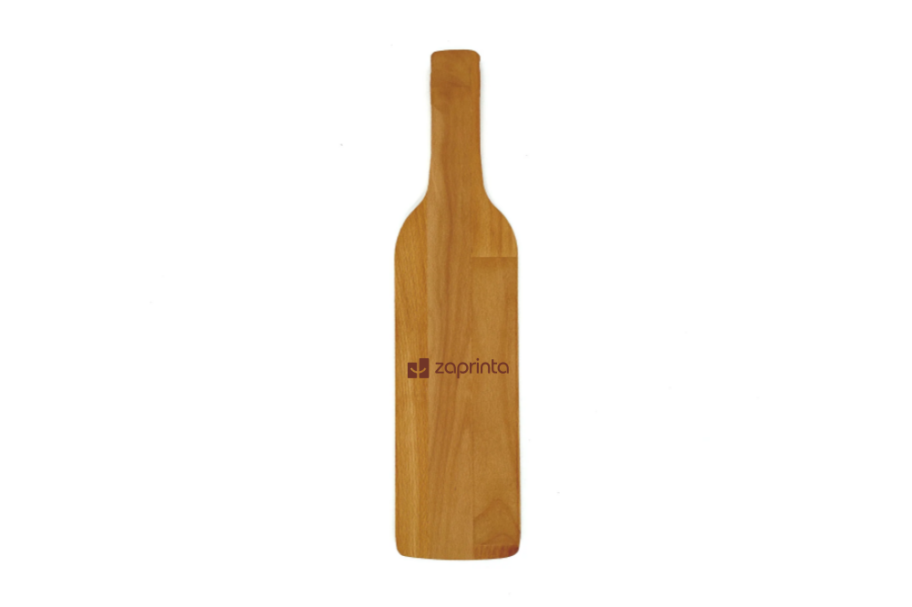 Personalisiertes Brett in Form einer Weinflasche - Dassel
