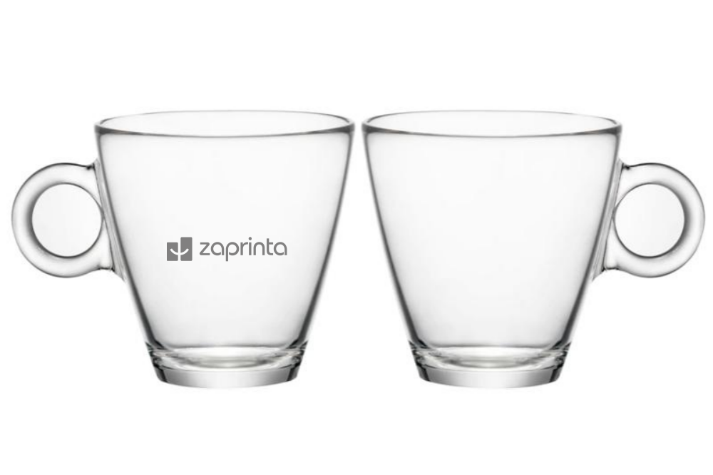 Personalisierte Tasse aus Glas - Nino