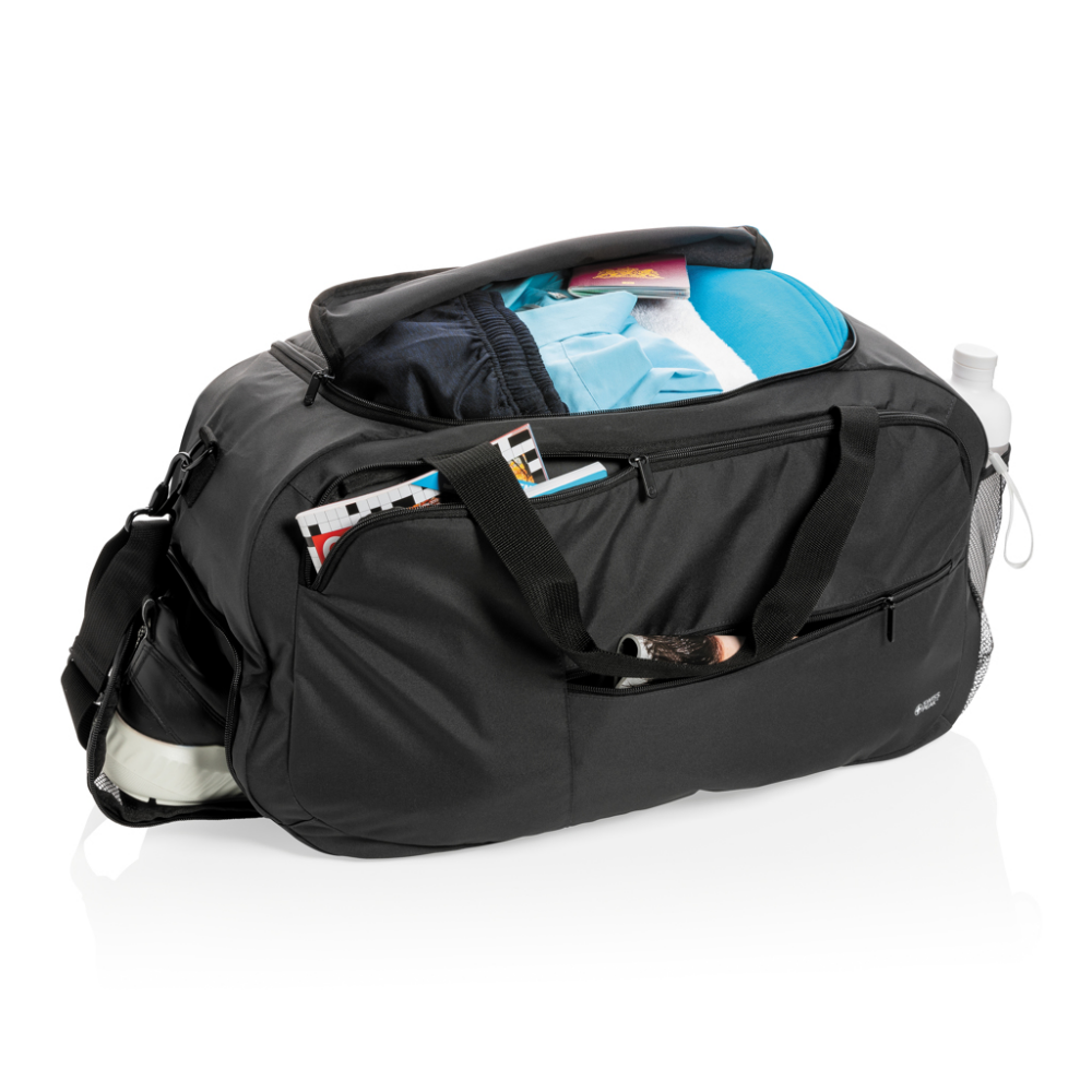 Swiss Peak AWARE™ RPET Modern Sports Duffle Bag - Higher Bebington