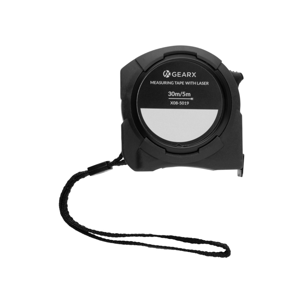 Premium Laser Measuring Tape with Integrated LCD Screen - Warwickshire