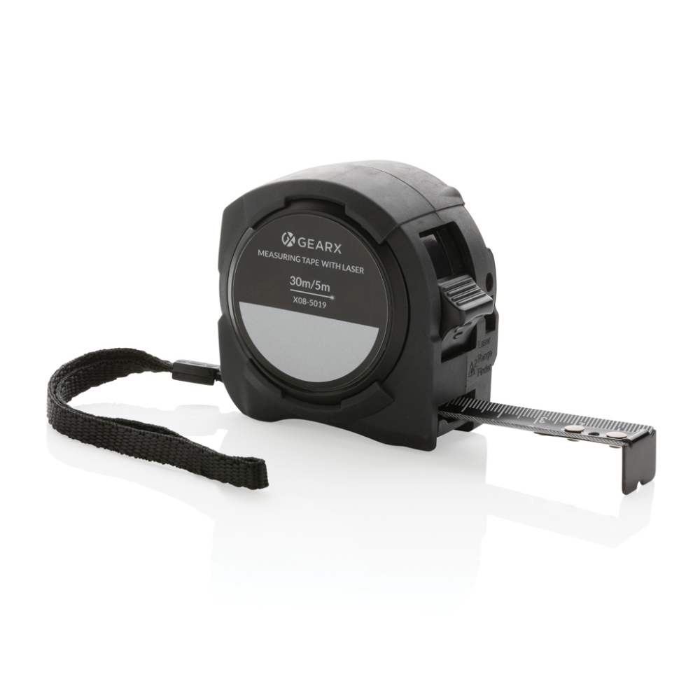 Premium Laser Measuring Tape with Integrated LCD Screen - Warwickshire