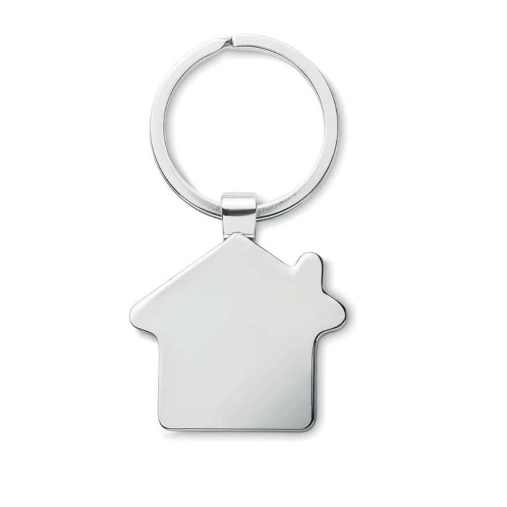 House Shaped Bamboo Key Ring for Front Door - Yardley Wood