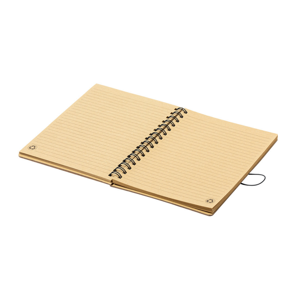 Cuaderno de Anillo con Tema Navideño de Bambú - Pedreguer