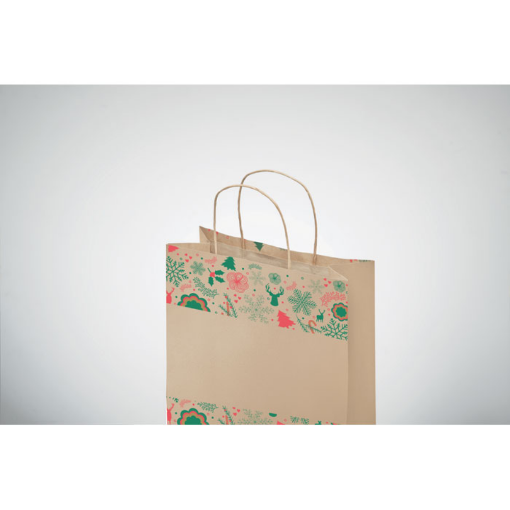 Christmas Small Gift Paper Bag - Lytchett Minster
