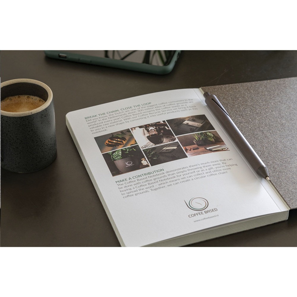 Quaderno A5 di Fondi di Caffè - Battuda