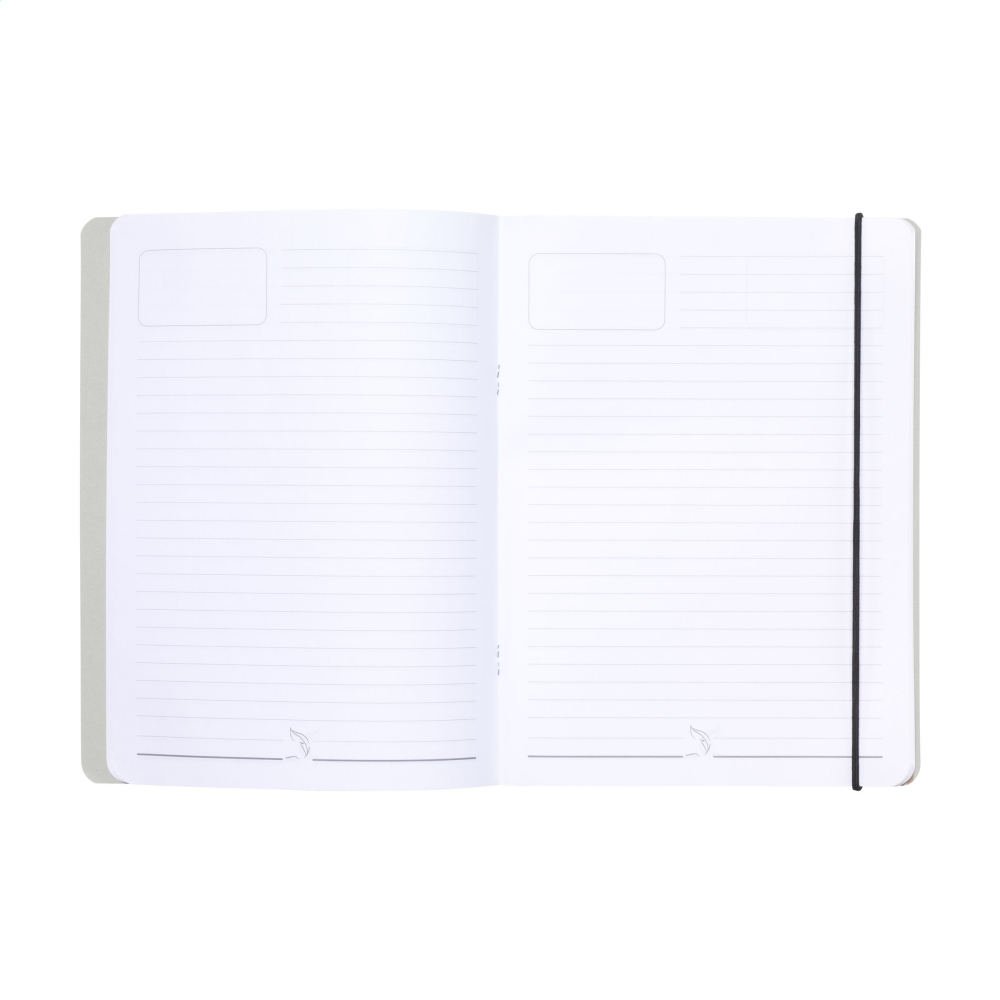 Eco-Friendly Recycled Paper A5 Notebook - Wootton Fitzpaine