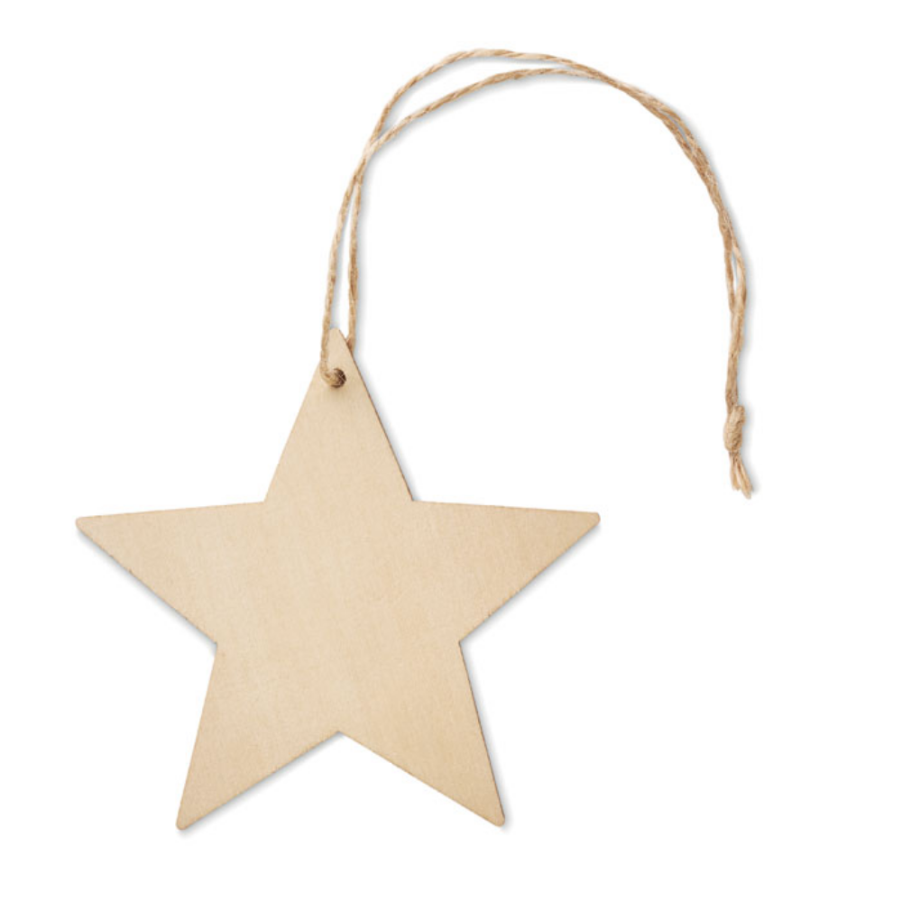 Wooden Star Decoration Hanger - Chipping Norton - Hambleton