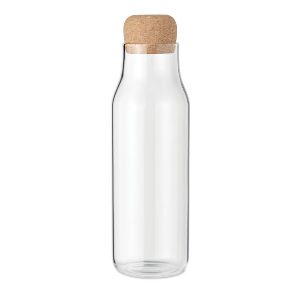 Borosilicate Glass Bottle with Cork Lid - Bishops Lydeard - Pluckley