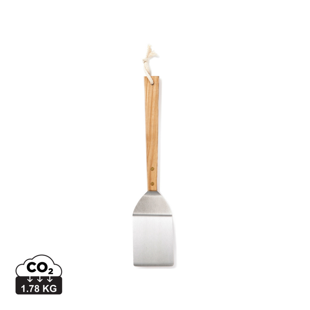 Stainless Steel Spatula with Ash Wood Handle - East Kilbride
