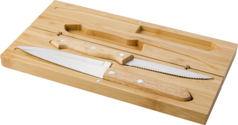 Set di coltelli in bambù in scatola magnetica - Claino con Osteno