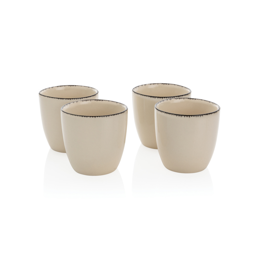 Set da 4 pezzi di stoviglie in ceramica Ukiyo - Corteno Golgi