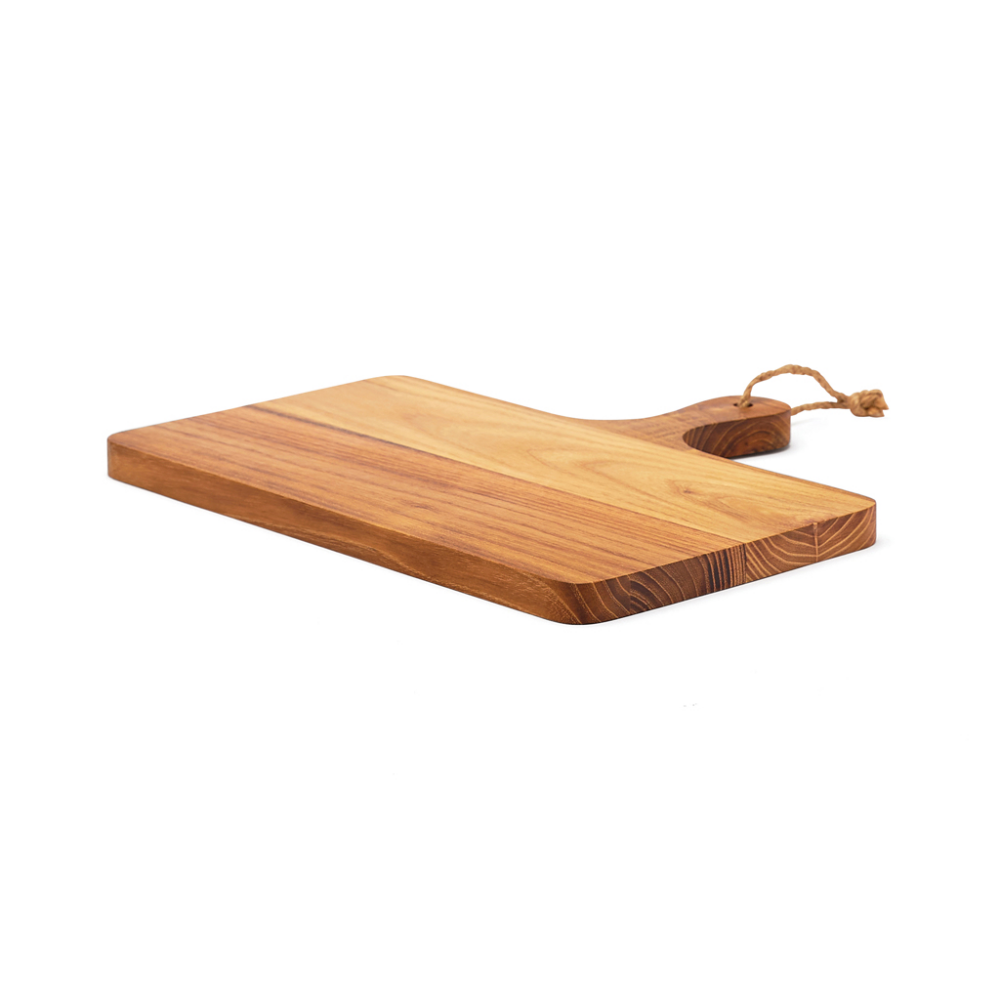 Teak Cutting/Serving Board with Handle - Hale