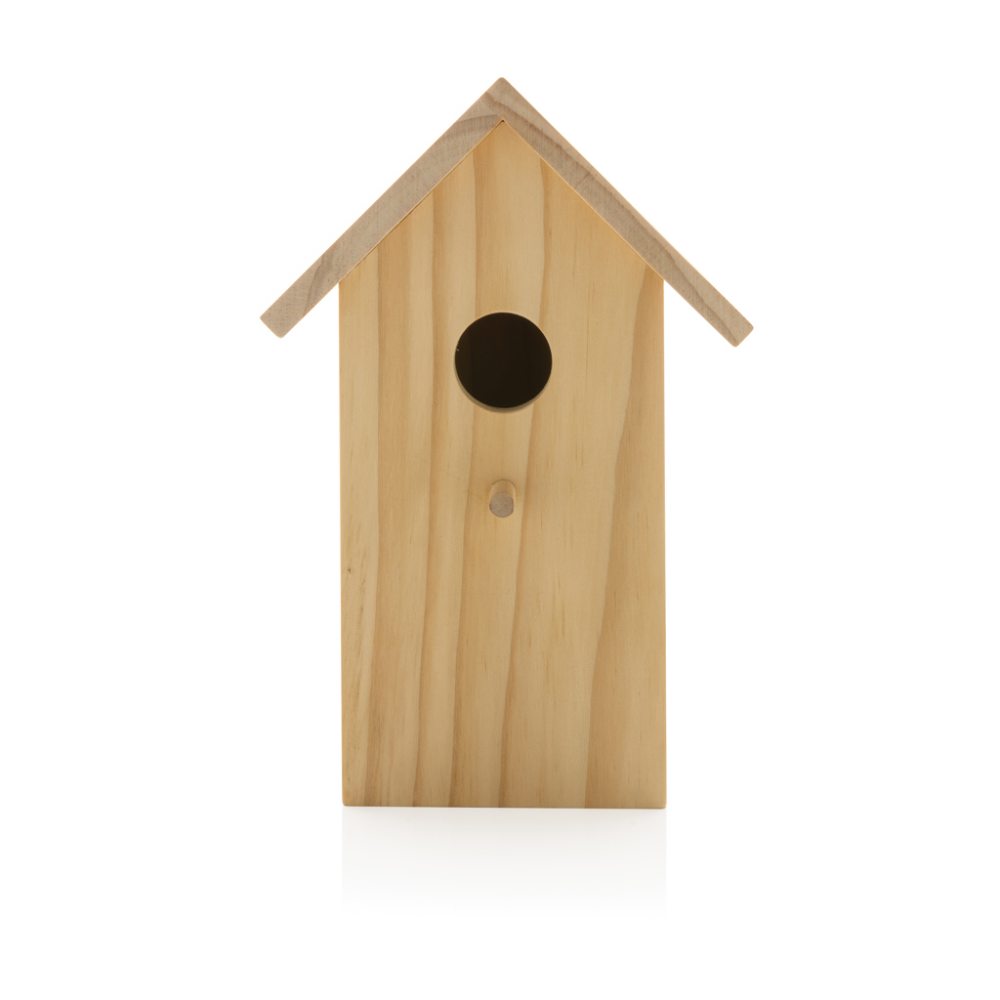 Birdhouse made of pine wood certified by Forest Stewardship Council - Yeovil