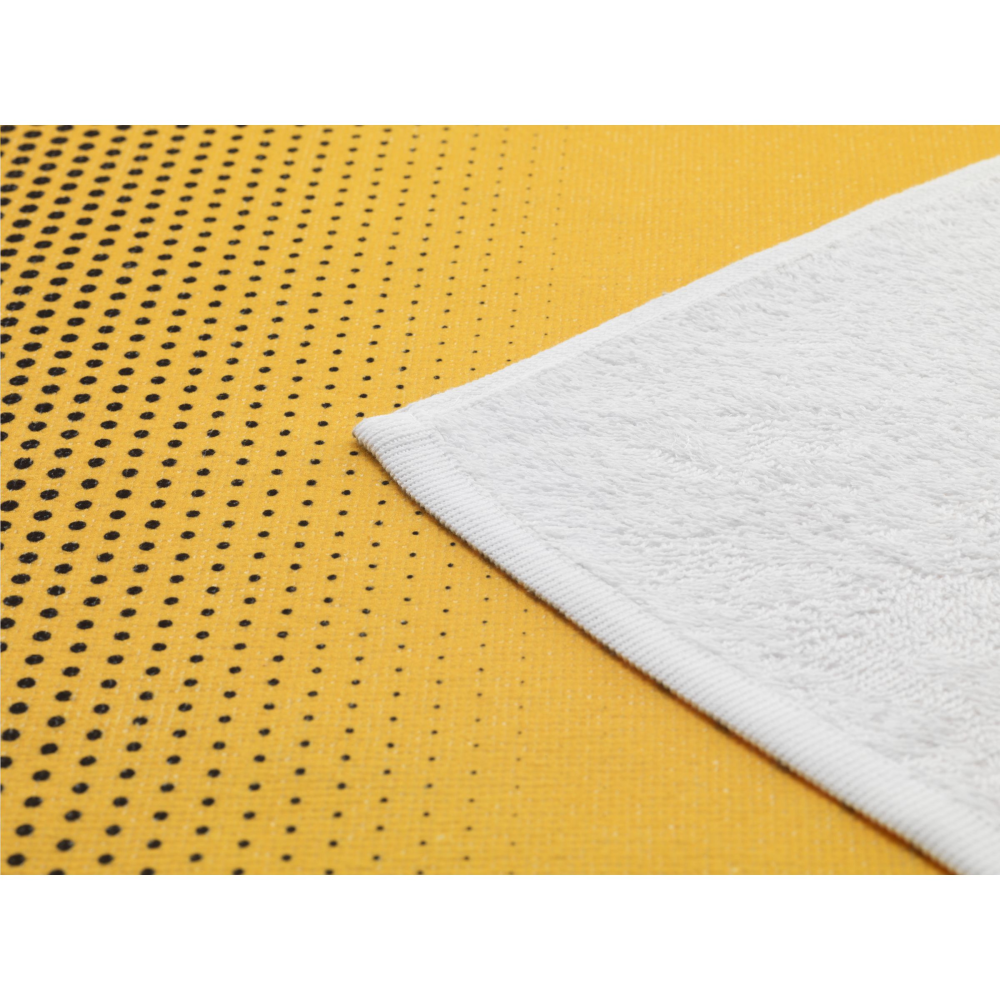 Luxurious full-color print towel made from RPET and cotton - Taunton