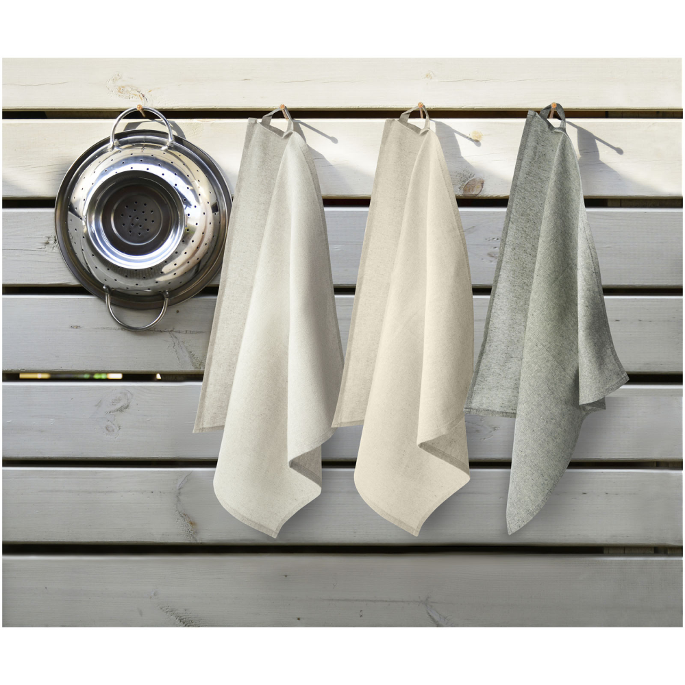 Asciugamano da cucina in misto di cotone riciclato Pheebs - Sommo