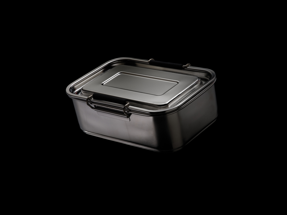 Recycled Stainless Steel Leak-Proof Lunch Box - Bolsover