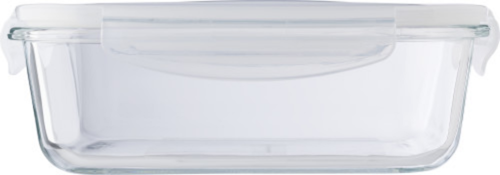 Fiambrera de cristal de borosilicato con tapa de plástico - San Mateo de Gállego