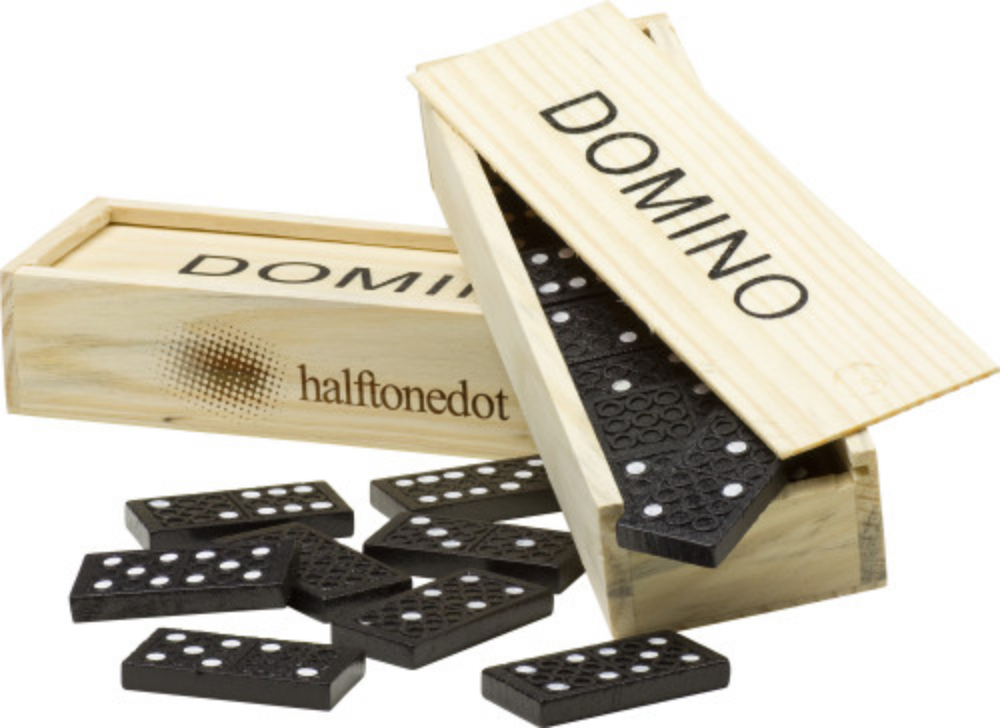 Set di Gioco Domino in Legno - Cappella de’ Picenardi