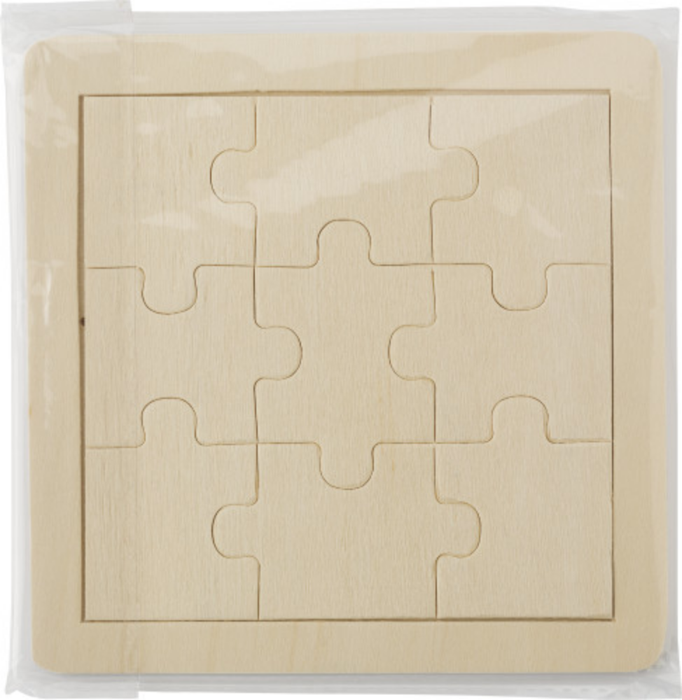 Customizable Wooden Board Puzzle - Barton