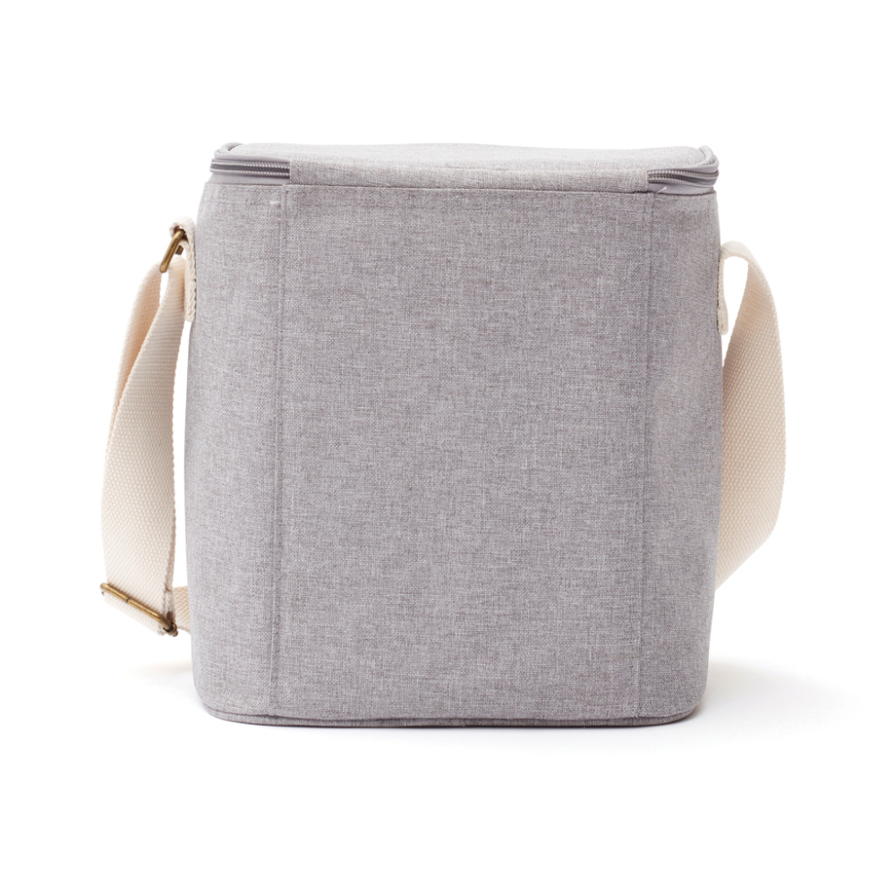 Modern Melange Fabric Cooler Bag - Southwold
