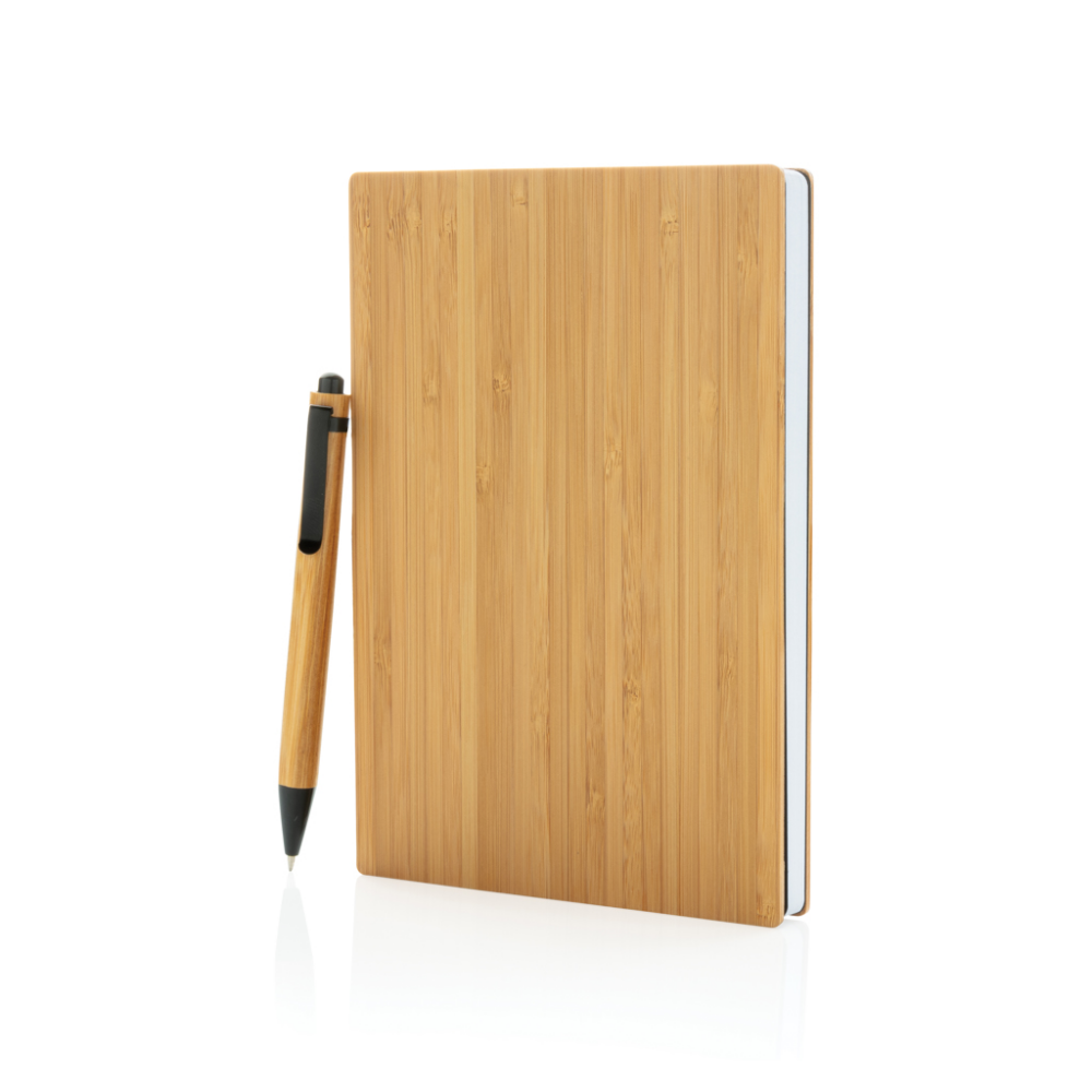 Sustainable Bamboo Notebook & Pen Set - Eastleigh