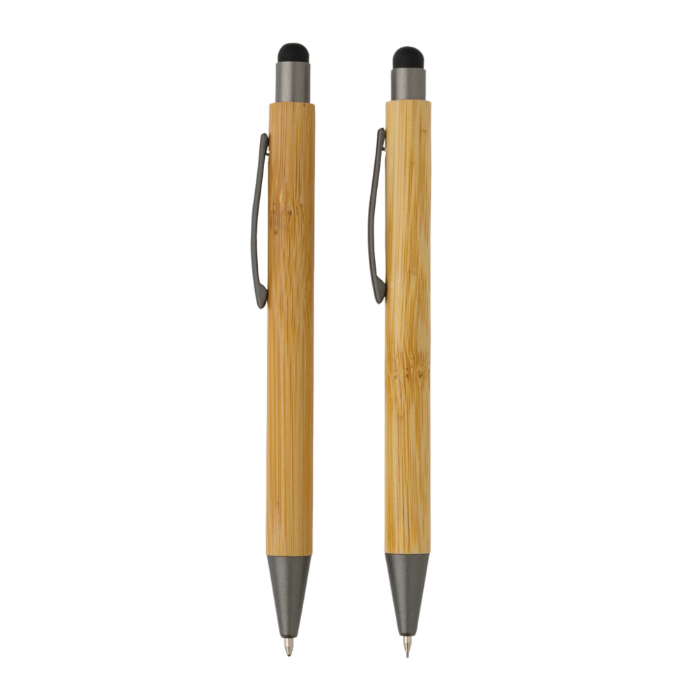 Modern Bamboo Pen and Pencil Set - East Sutton