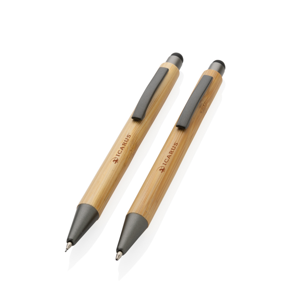 Modern Bamboo Pen and Pencil Set - East Sutton