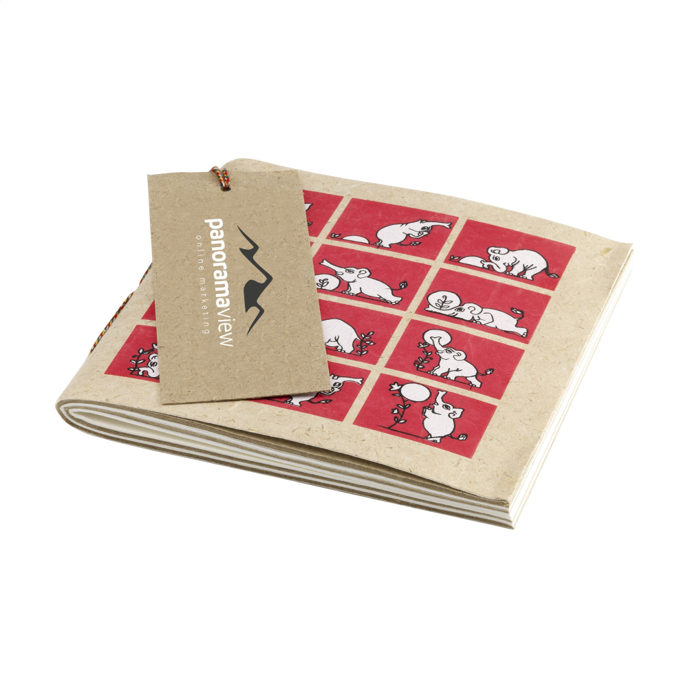 Elephant Poo Notebook Large Notizbuch