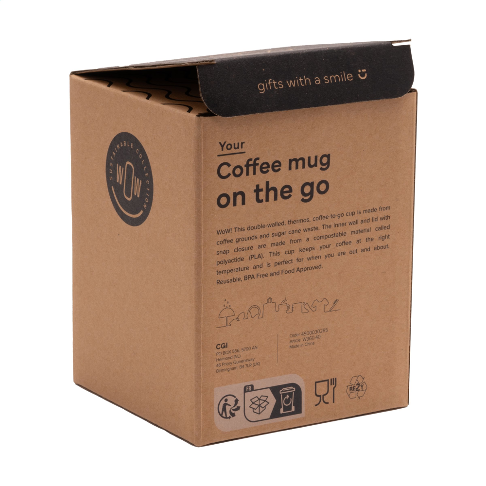 Coffee Mug On The Go 250 ml gobelet à emporter
