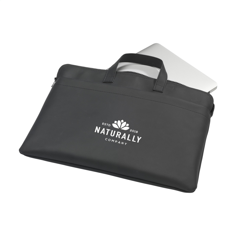 Luxurious Vegan Apple Leather 14-15 inch Laptop Bag - Skye