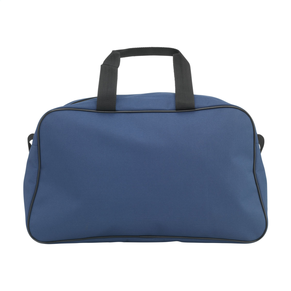 Spacious sports/travel bag made from 600D RPET polyester - Halsall