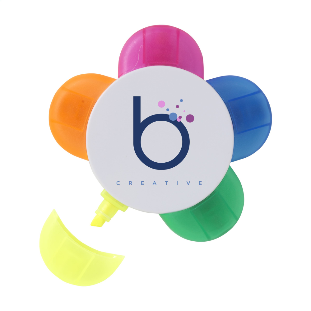 5-Color Fluorescent Highlighter - Abbots Bromley